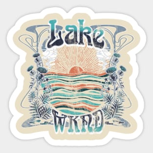 Lake Weekend Sticker